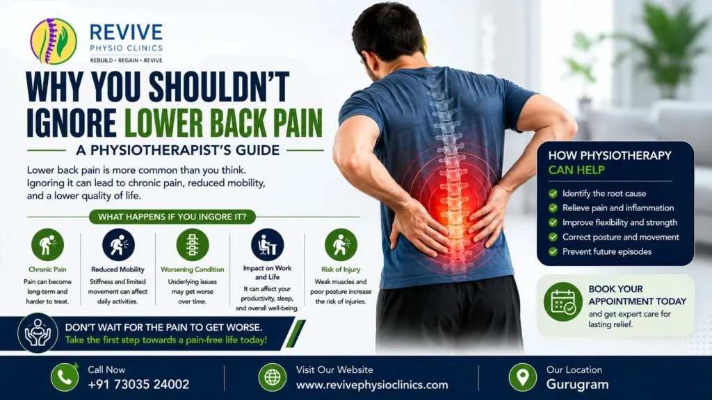 Lower Back Pain Physiotherapy Treatment in Gurugram