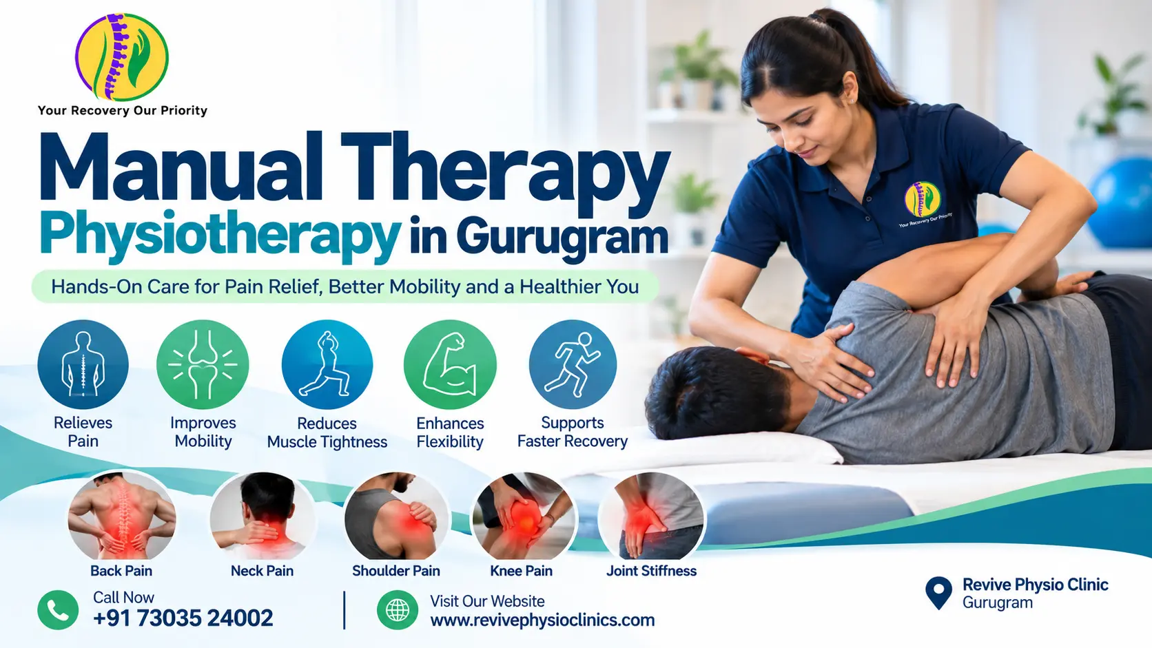 manual therapy physiotherapy in Gurugram