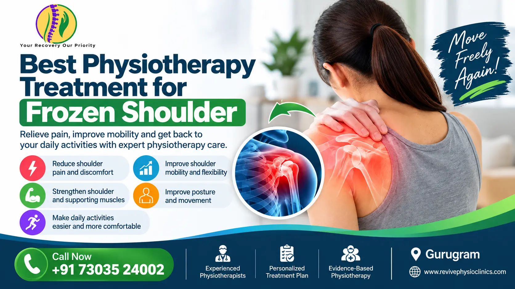 Best physiotherapy treatment for frozen shoulder